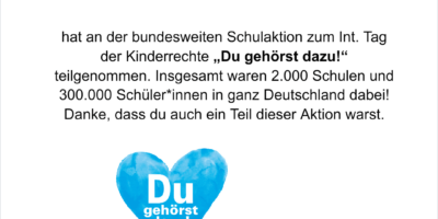 „Du gehörst dazu“