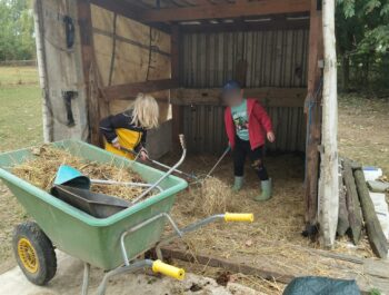 Was für ein Tag – die Kinder haben heute richtig geschuftet!