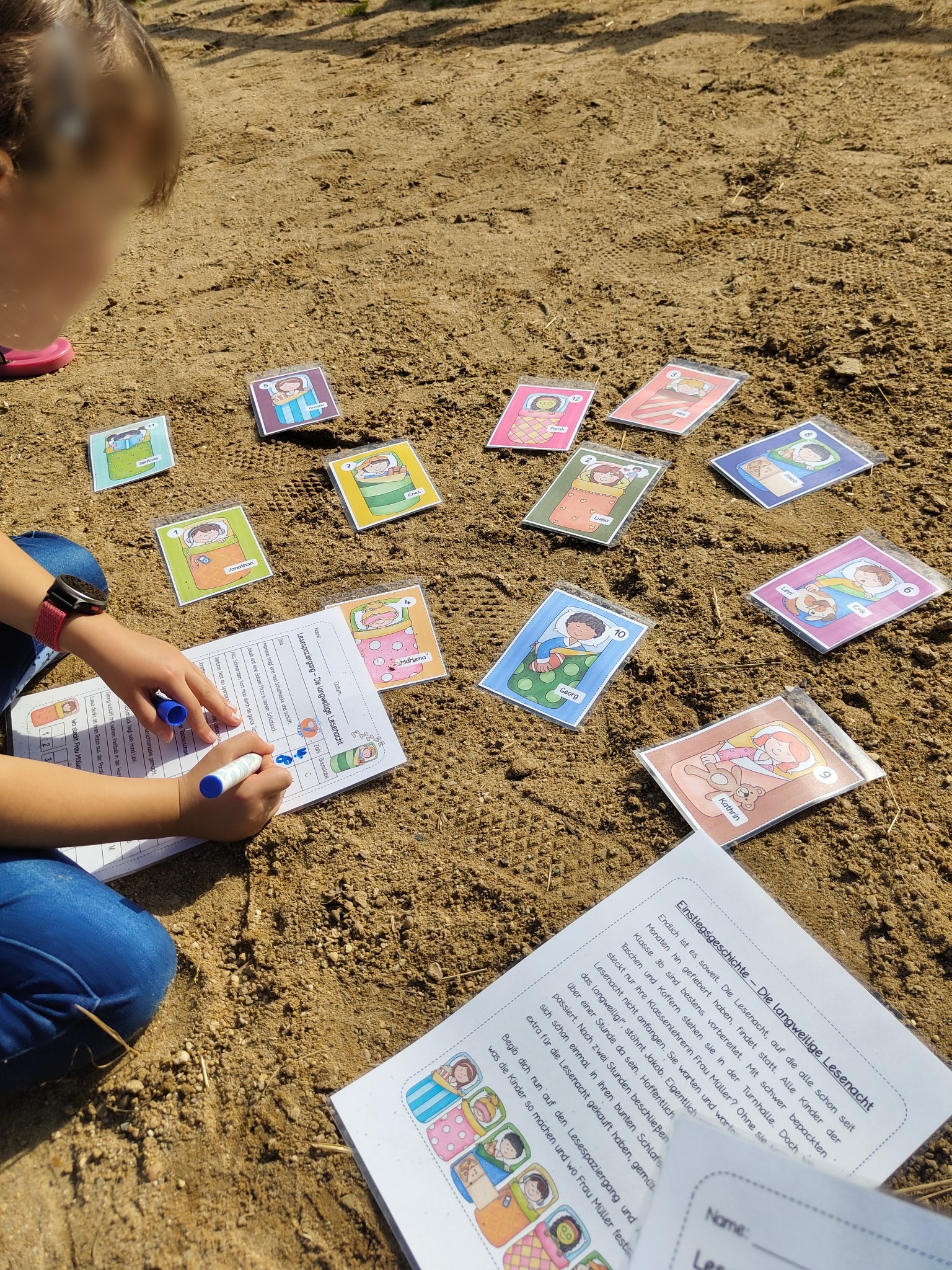 Reitplatz-Mathe
